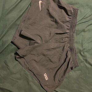 Nike & UWO Collab Charcoal Grey Runners Shorts